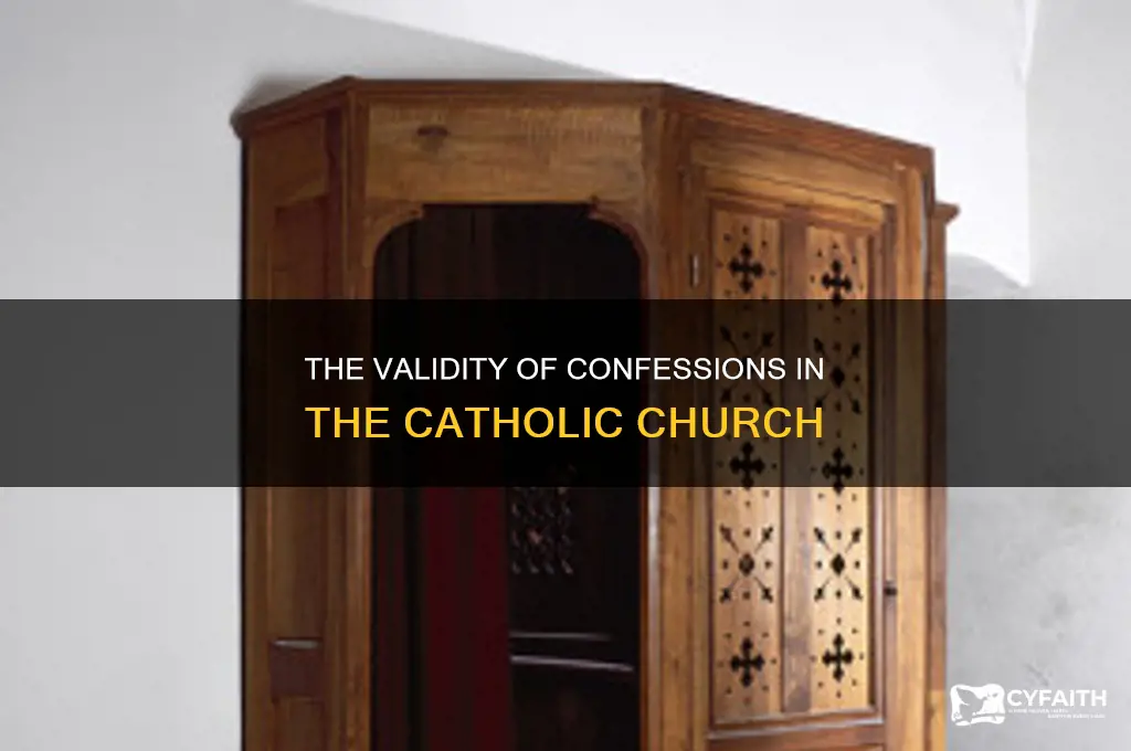 what makes a confession null and void catholic