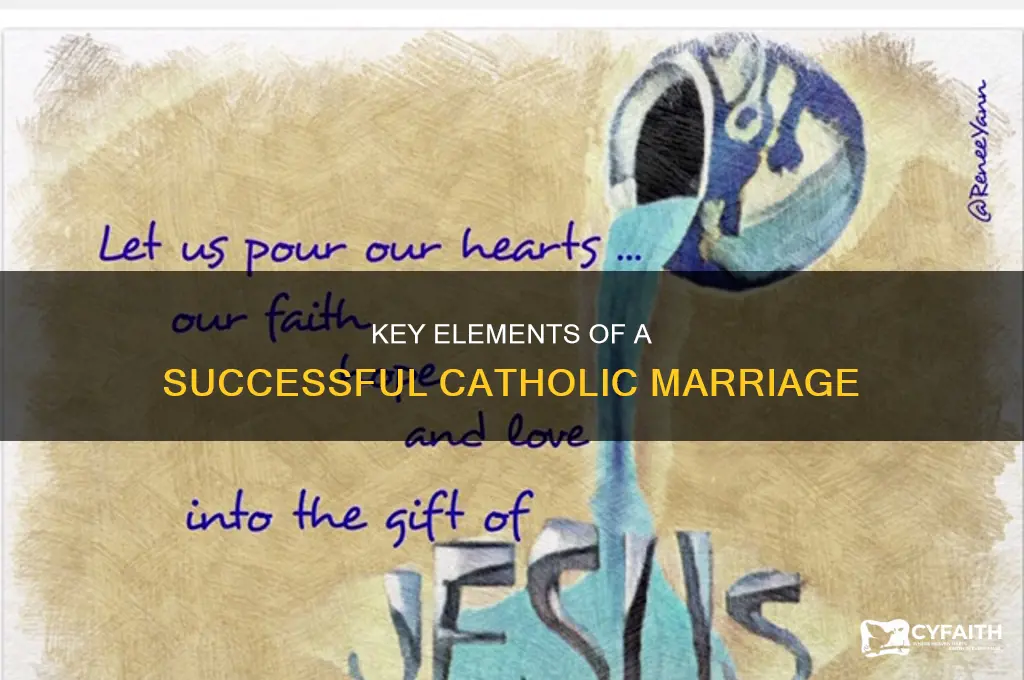 what makes a good catholic marriage