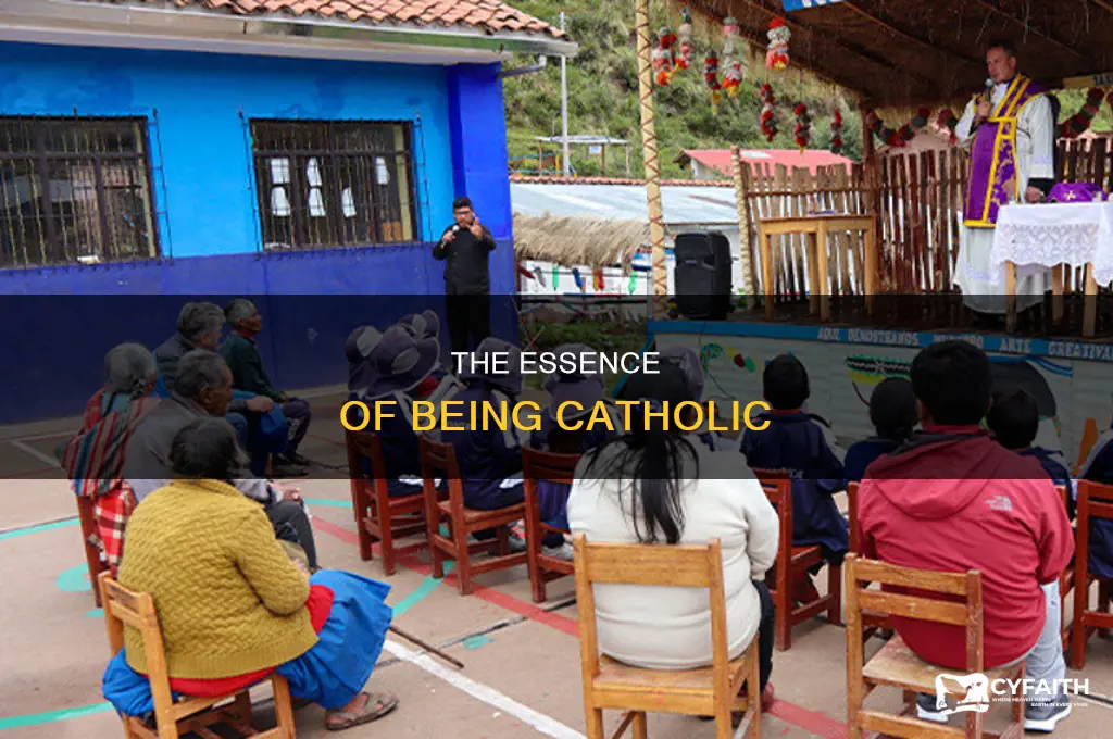 what makes a human person catholic