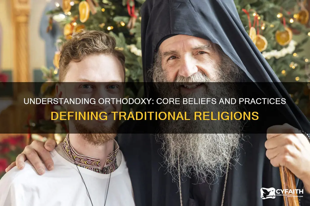 what makes a religion orthodox