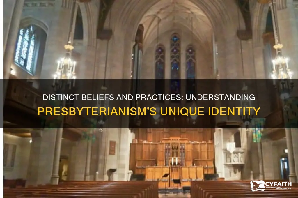 what makes presbyterians different