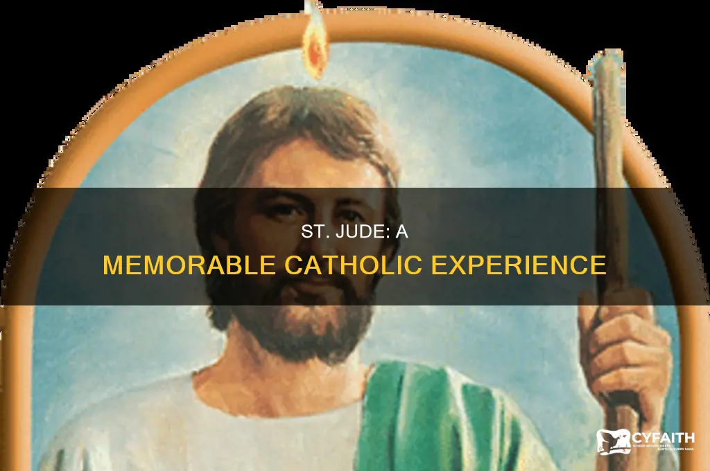 what makes st jude memorable catholic