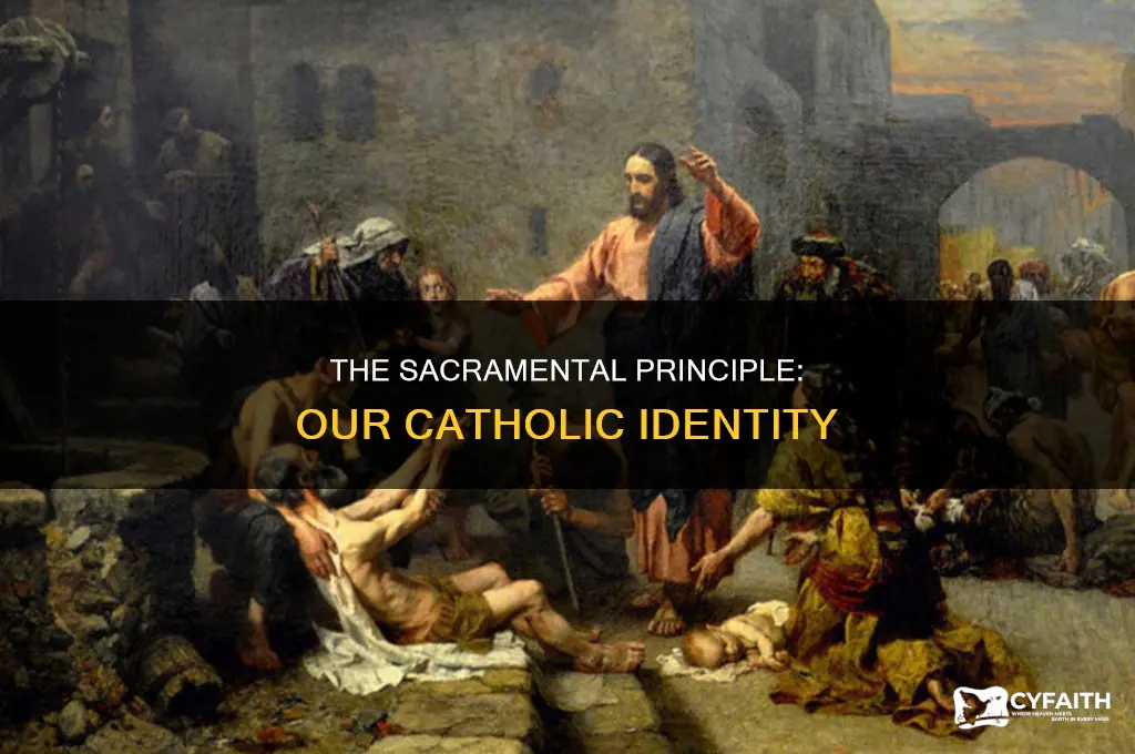 what makes us catholic the sacramental principle worksheet