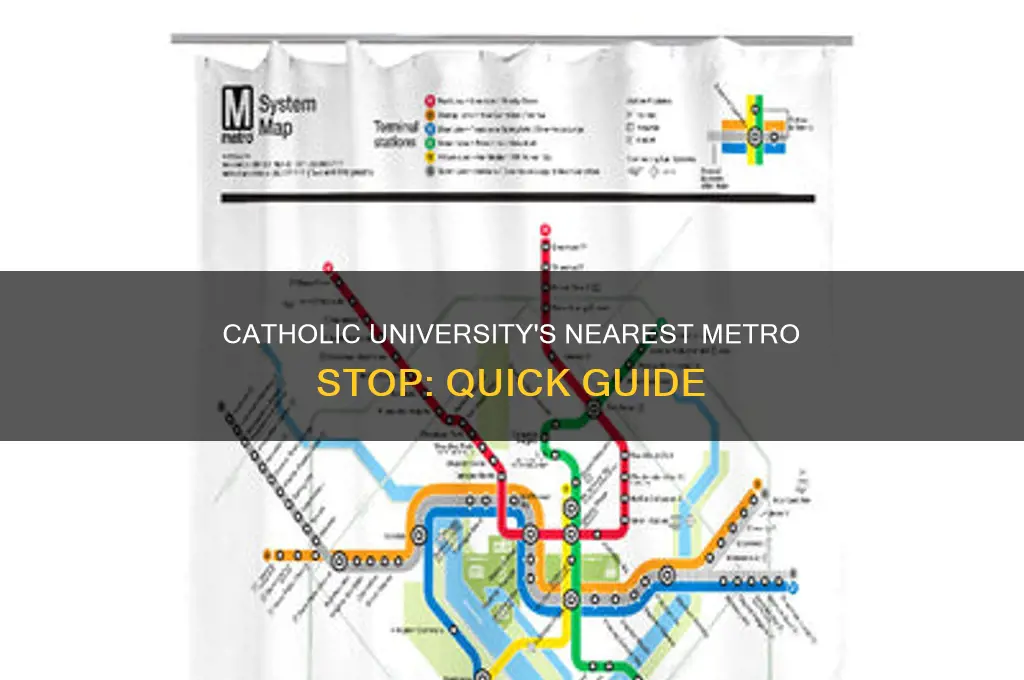 what metro stop is closest to catholic university
