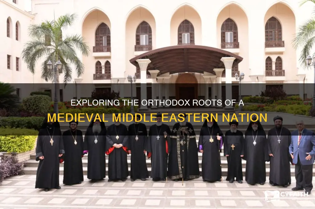 what middle age country was orthodox