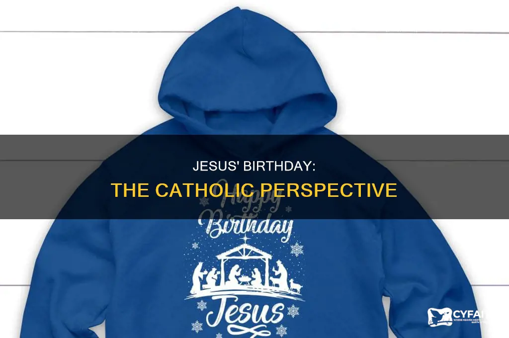 what month was jesus born catholic