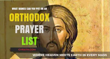 Orthodox Prayer List Names: Guidelines for Honoring the Faithful