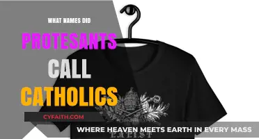 Historical Protestant Nicknames for Catholics