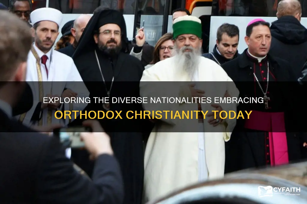 what nationalities are orthodox