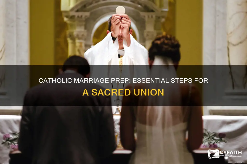 what needs to be done for catholic marriage prep