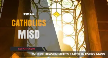 Common Misconceptions Non-Catholics Have About Catholic Beliefs and Practices