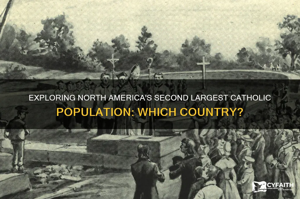 what north american country has the second highest catholic population