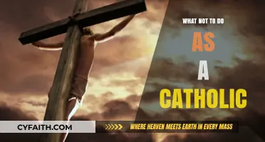 Avoiding Sin: Catholic Don'ts