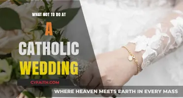 Mistakes to Avoid at Catholic Weddings