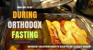 Orthodox Fasting Guidelines: Foods to Avoid for Spiritual Observance