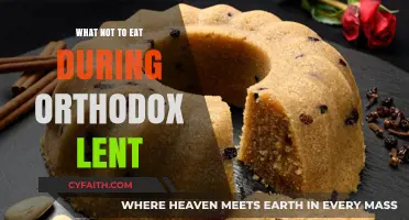 Orthodox Lent Diet: Foods to Avoid for Spiritual Observance