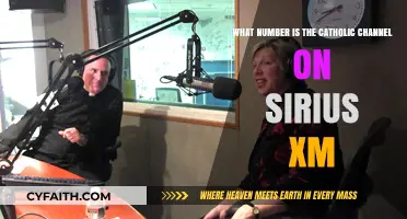 Find The Catholic Channel on Sirius XM: Channel Number Guide
