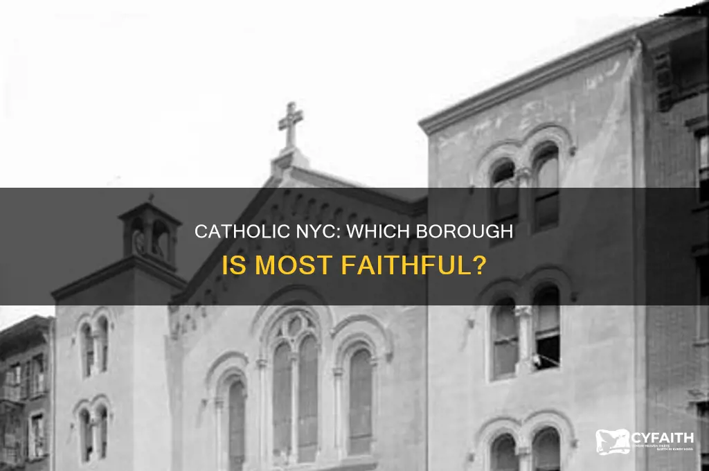 what nyc borough is most catholic