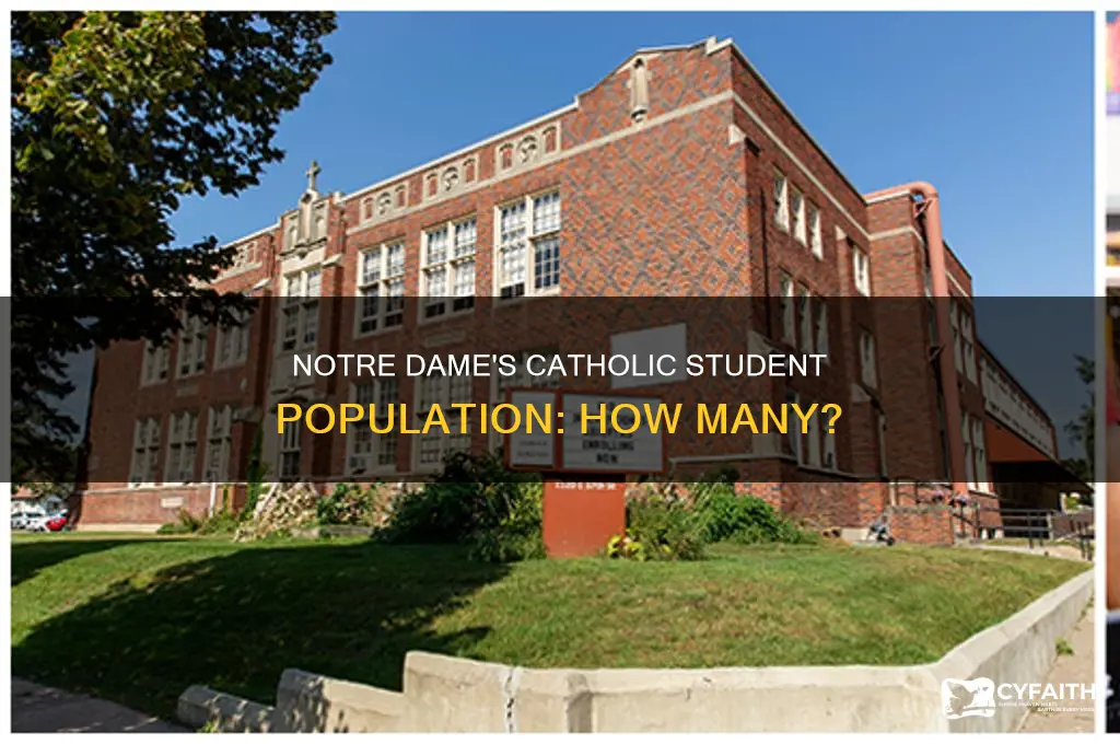 what of notre dame students are catholic
