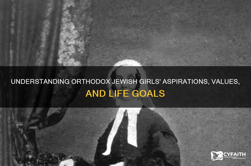 what orthodox jewish girls want