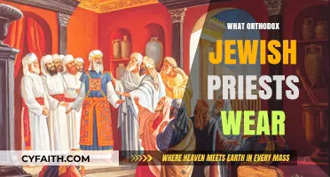 Orthodox Jewish Priests' Attire: Traditional Garments and Their Significance