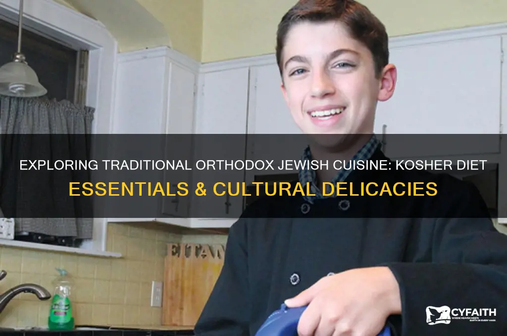 what orthodox jews food