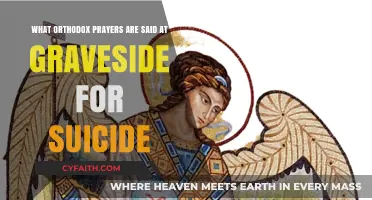 Orthodox Graveside Prayers for Suicide: Seeking Mercy and Eternal Rest