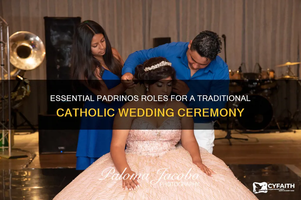 what padrinos do you need for a catholic wedding