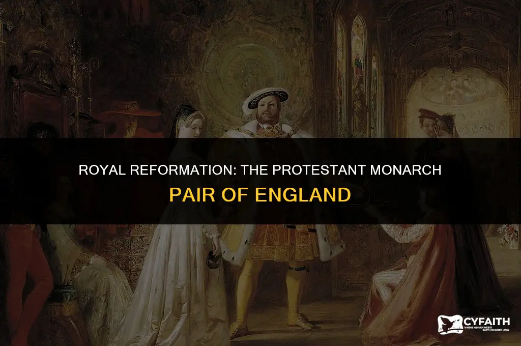 what pair protestant monarch of england