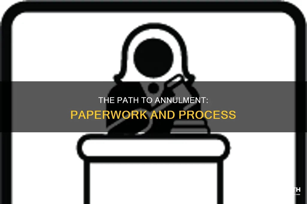 what paperwork is needed for a catholic annulment