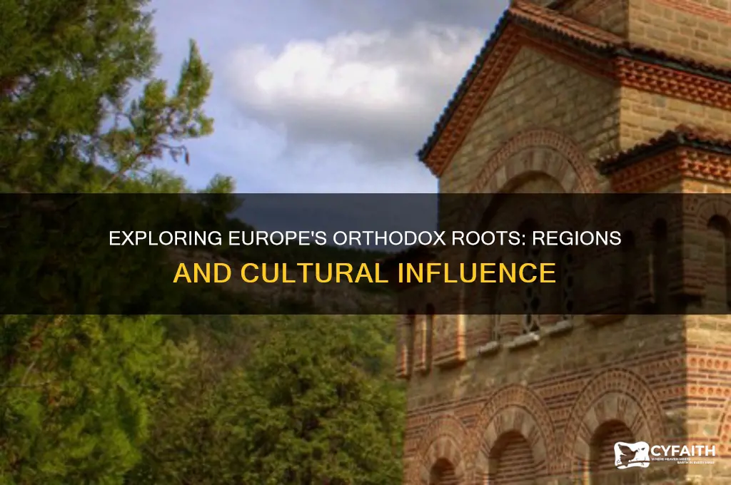 what part of europe was orthodox
