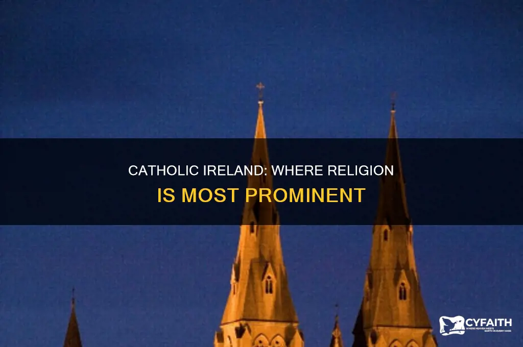 what part of ireland is mostly catholic