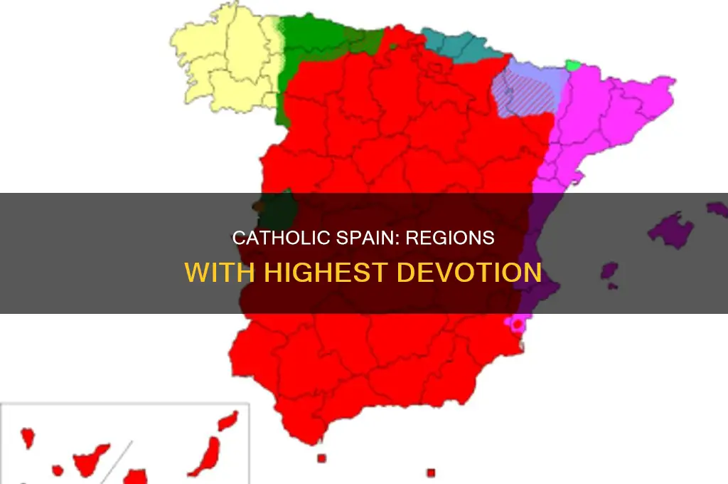what part of spain is catholic percent