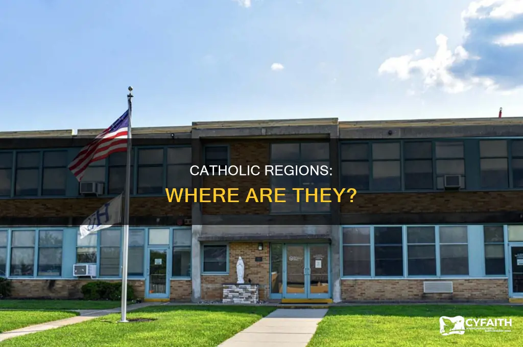 what part of the world is mostly catholic