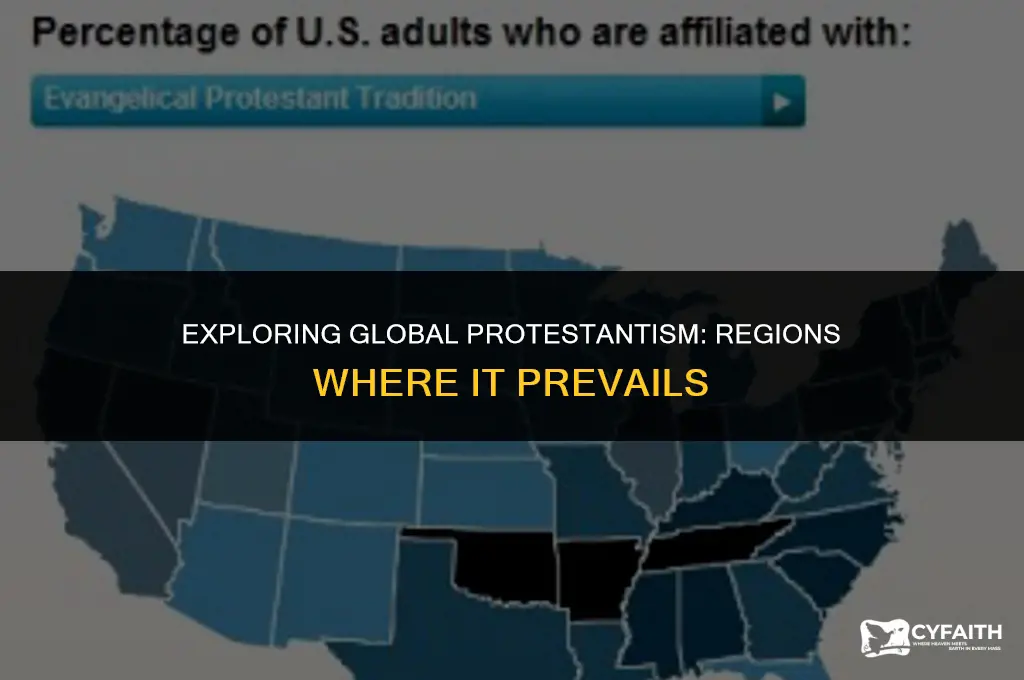 what part of the world is mostly protestant