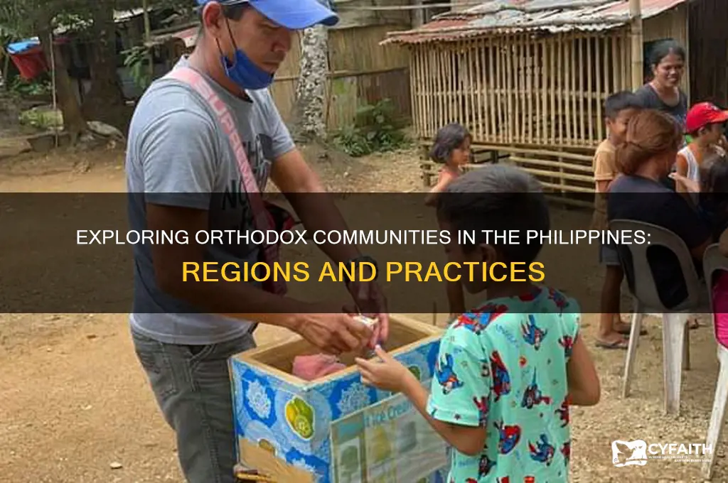 what parts in the philippines are orthodox
