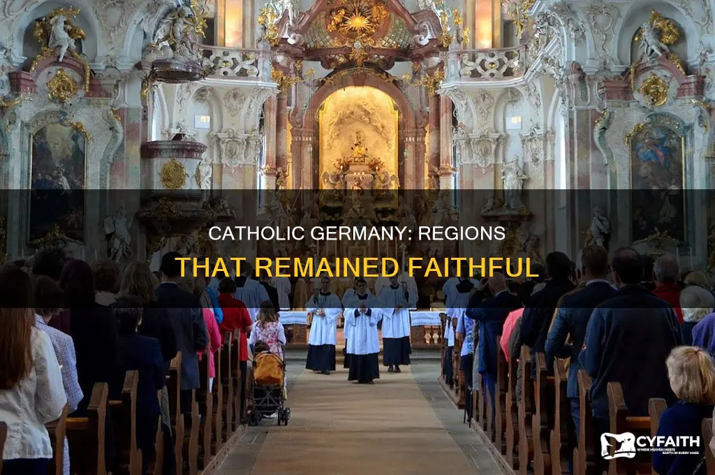 what parts of germany stayed catholic