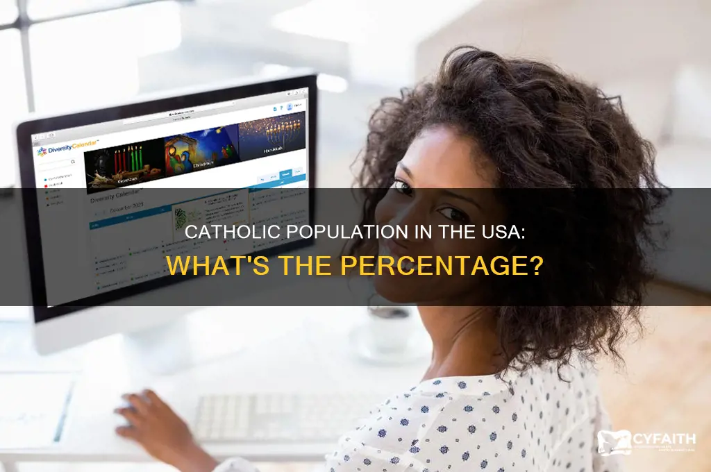 what percdnt of population are catholic in usa