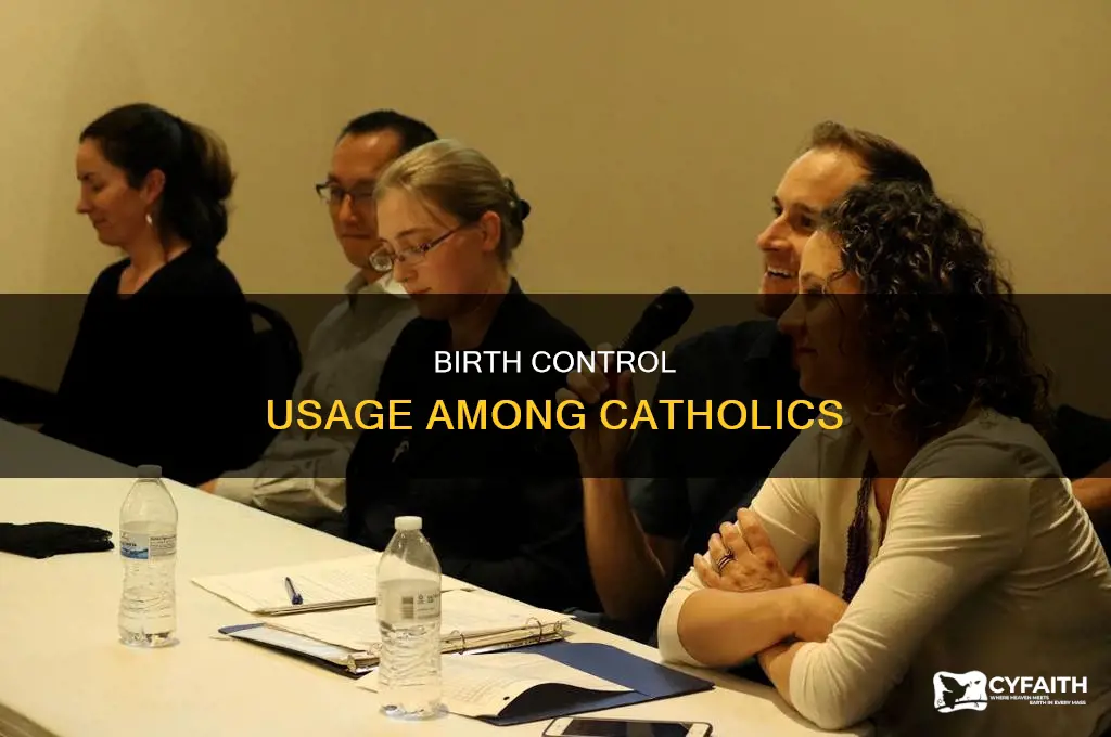 what percent of catholics use birth control