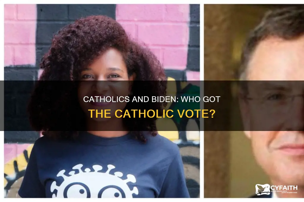 what percent of catholics voted for biden