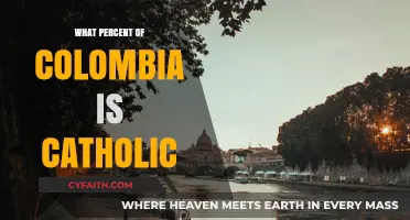 Religion in Colombia: Catholic Population Percentage