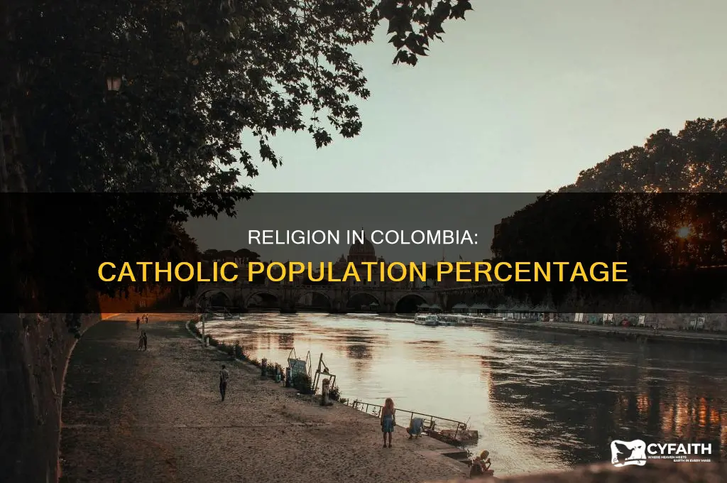 what percent of colombia is catholic