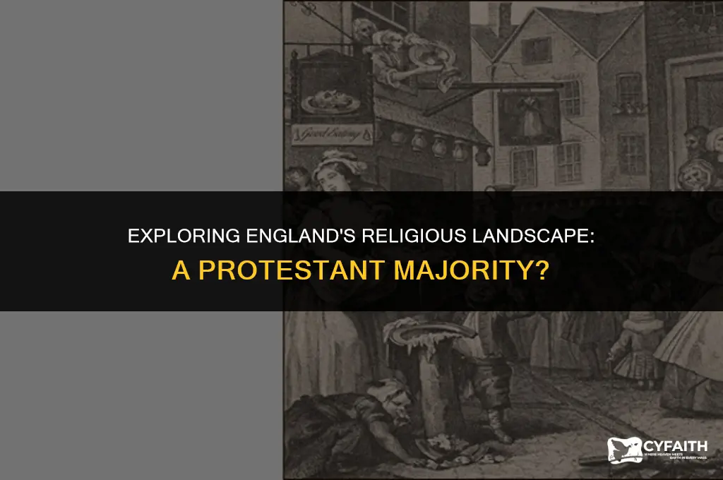 what percent of england is protestant