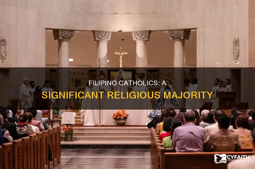 what percent of filipinos are catholic