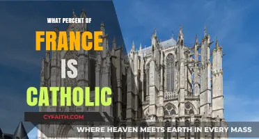 Religion in France: Catholics Percentage