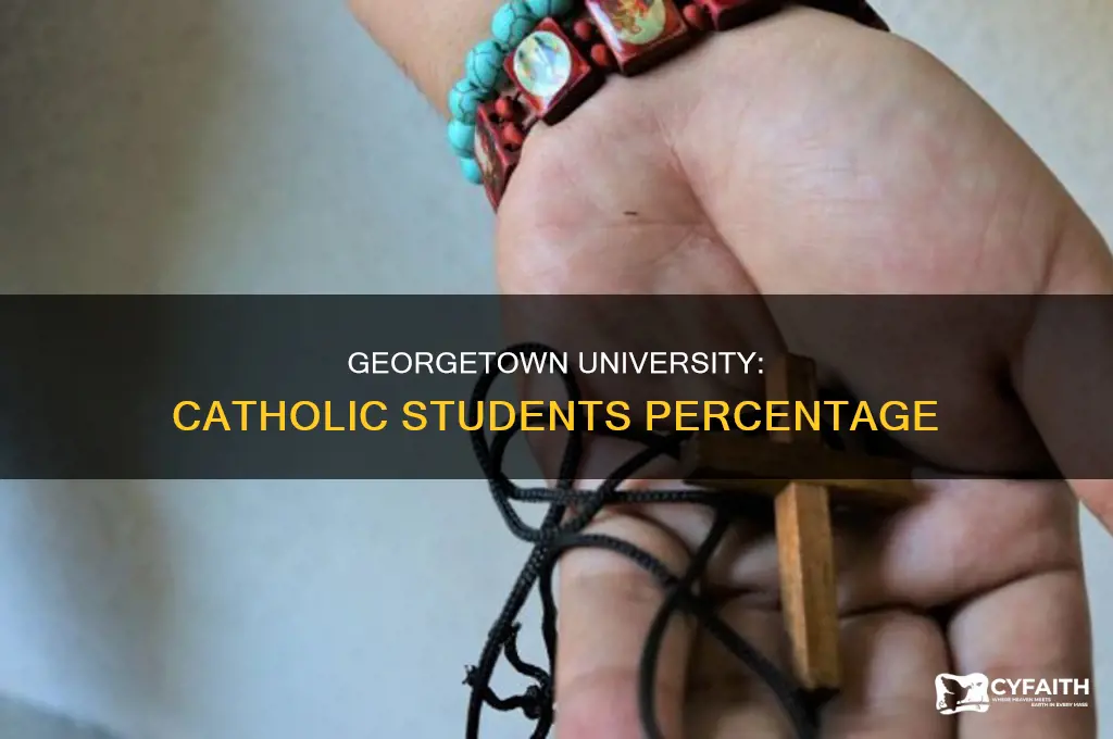 what percent of georgetown is catholic