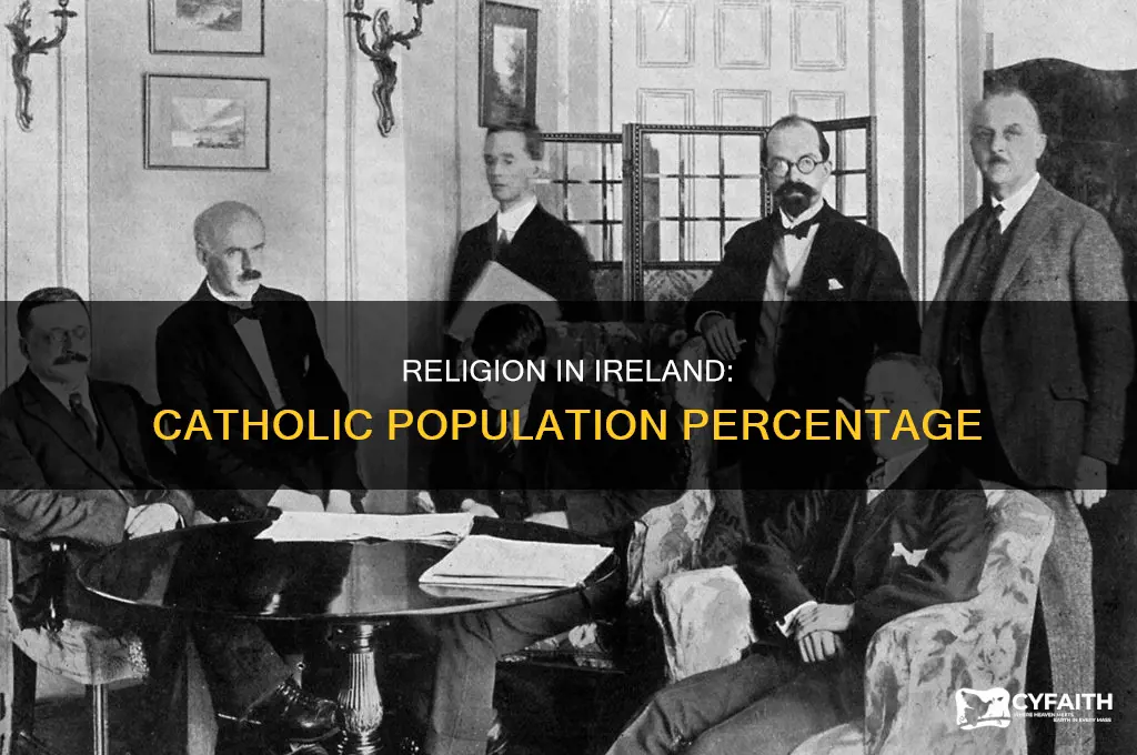 what percent of irish are catholic