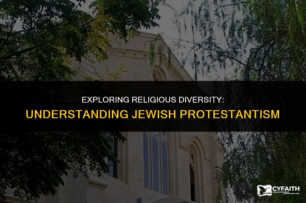 what percent of jews are protestant