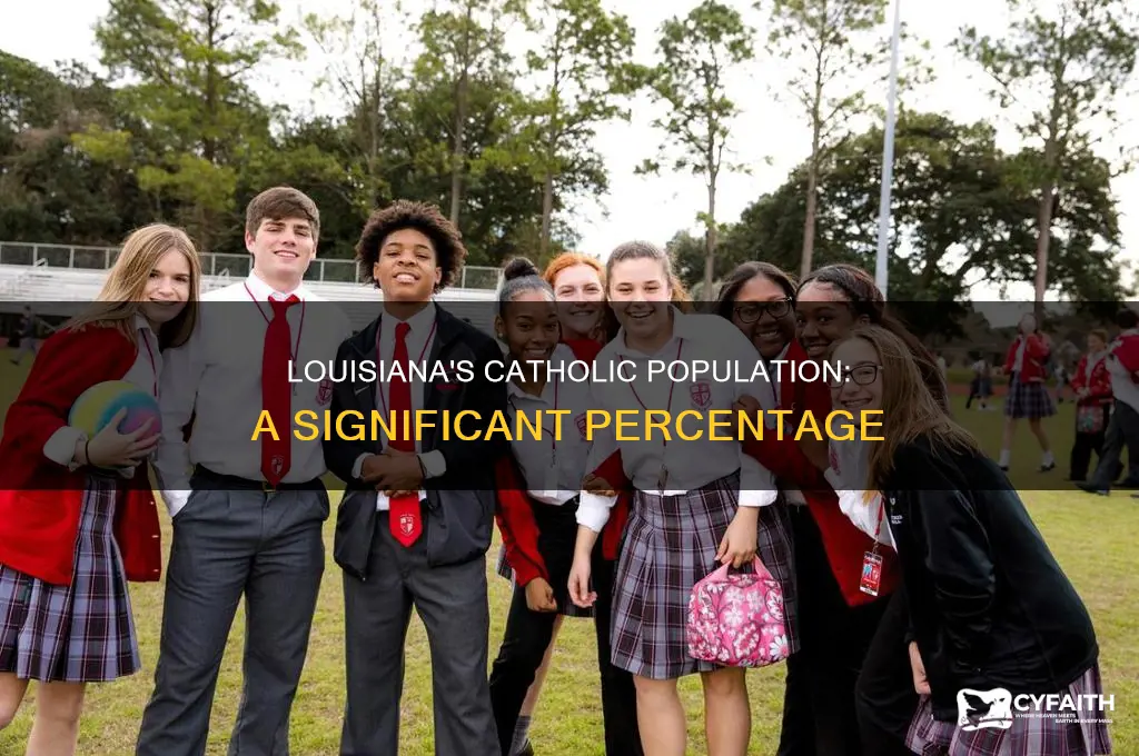 what percent of louisiana is catholic