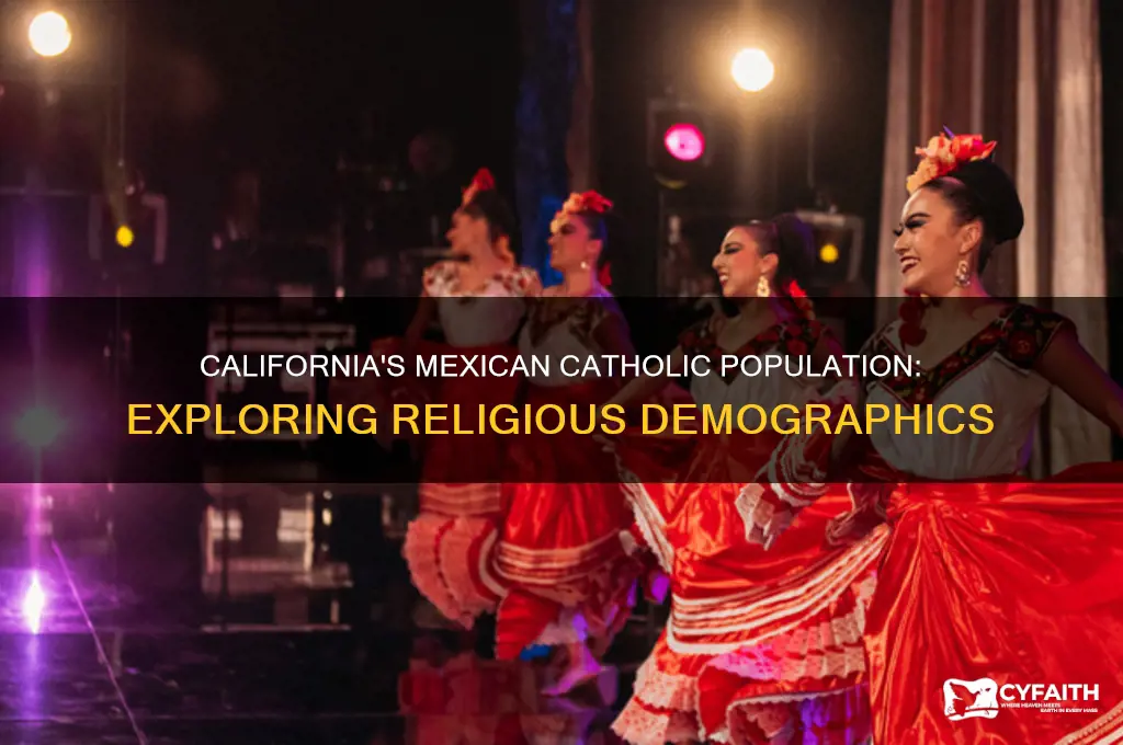 what percent of mexicans are catholic in california